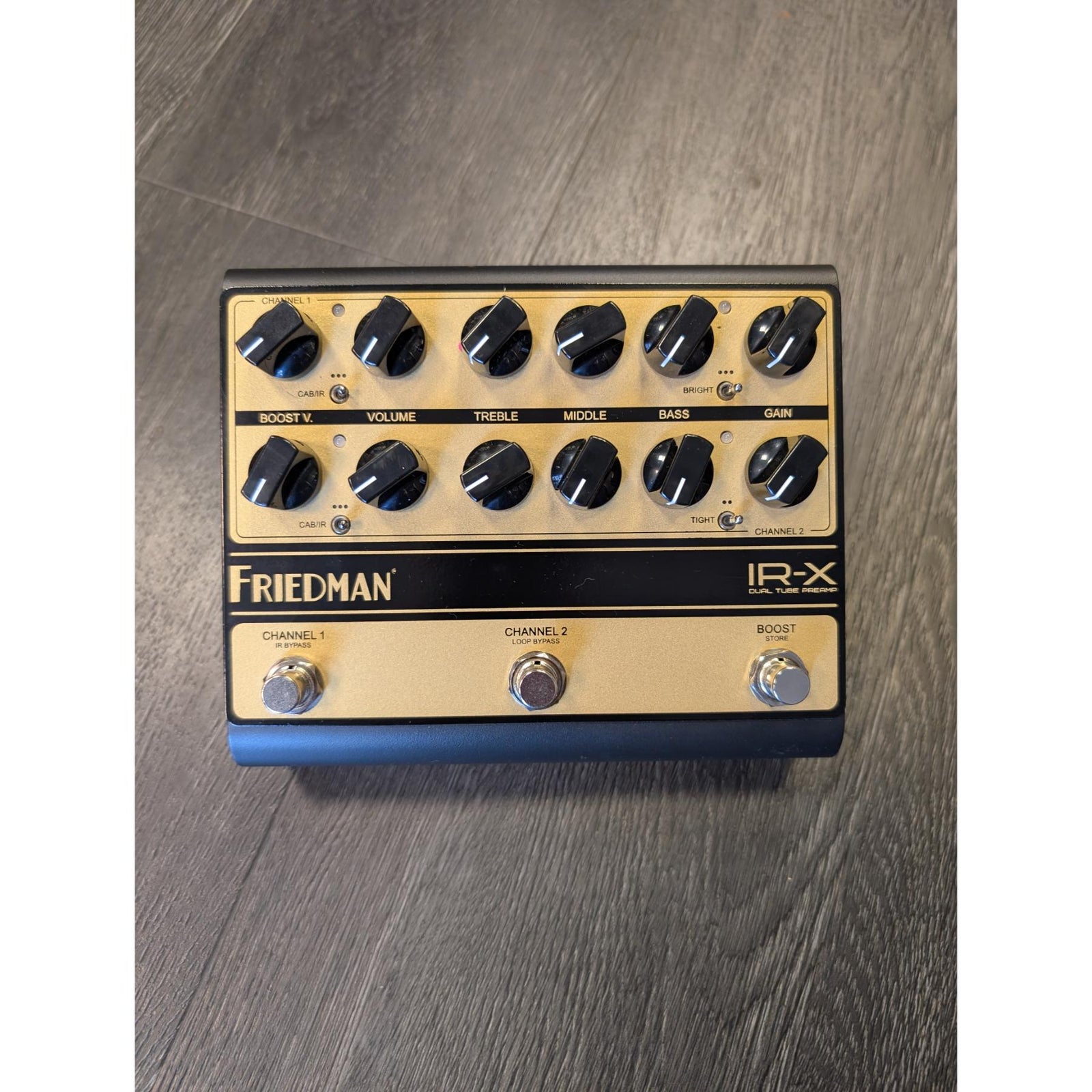 IR-X dual Tube & DI Preamp Pedal (Pre Loved-Mint)