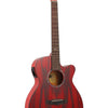 TA4 CE RD Electro Acoustic Shimmering Red
