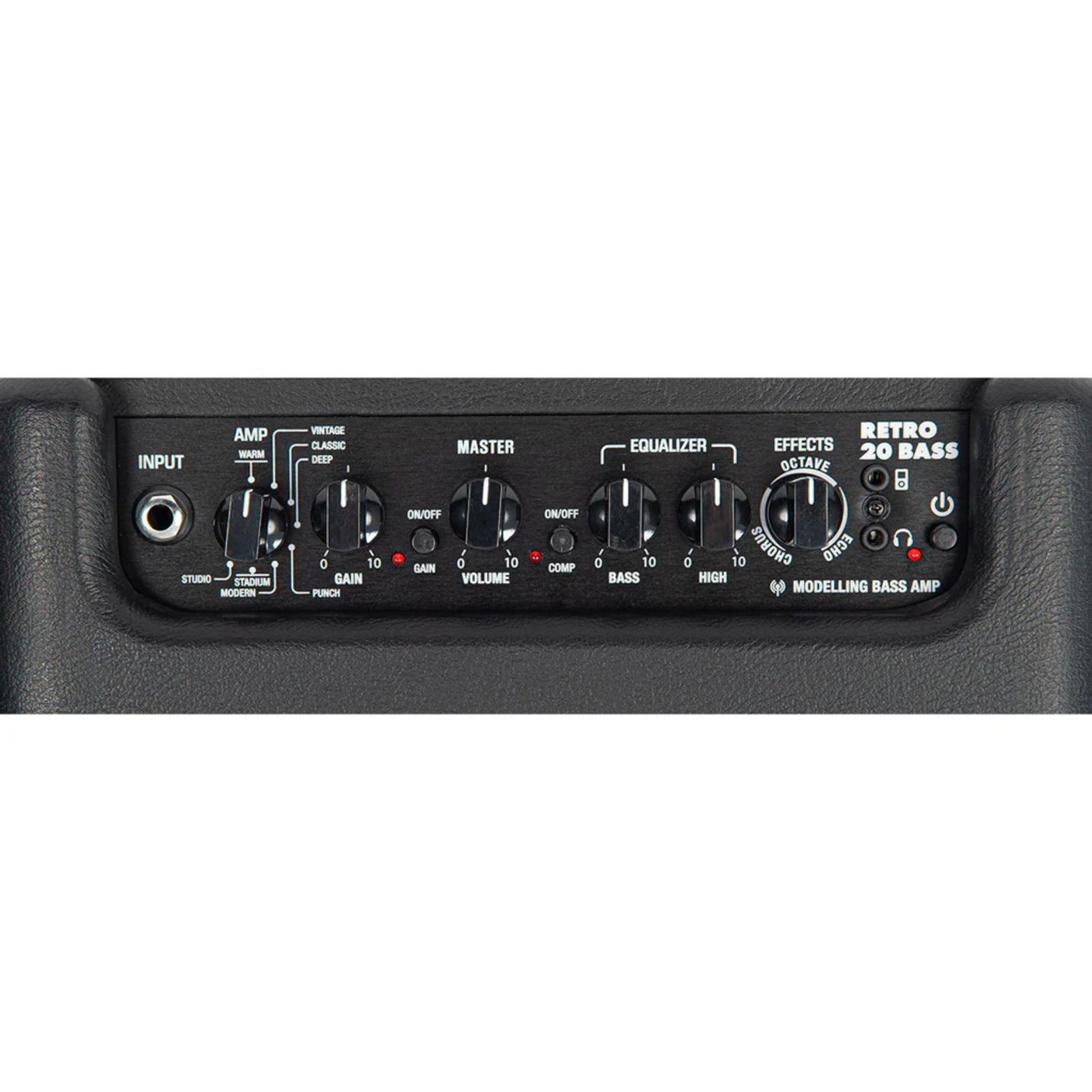 VMB20BK Retro 20w Bass Amp with DSP