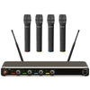 NU4 Quad UHF Wireless Microphone System