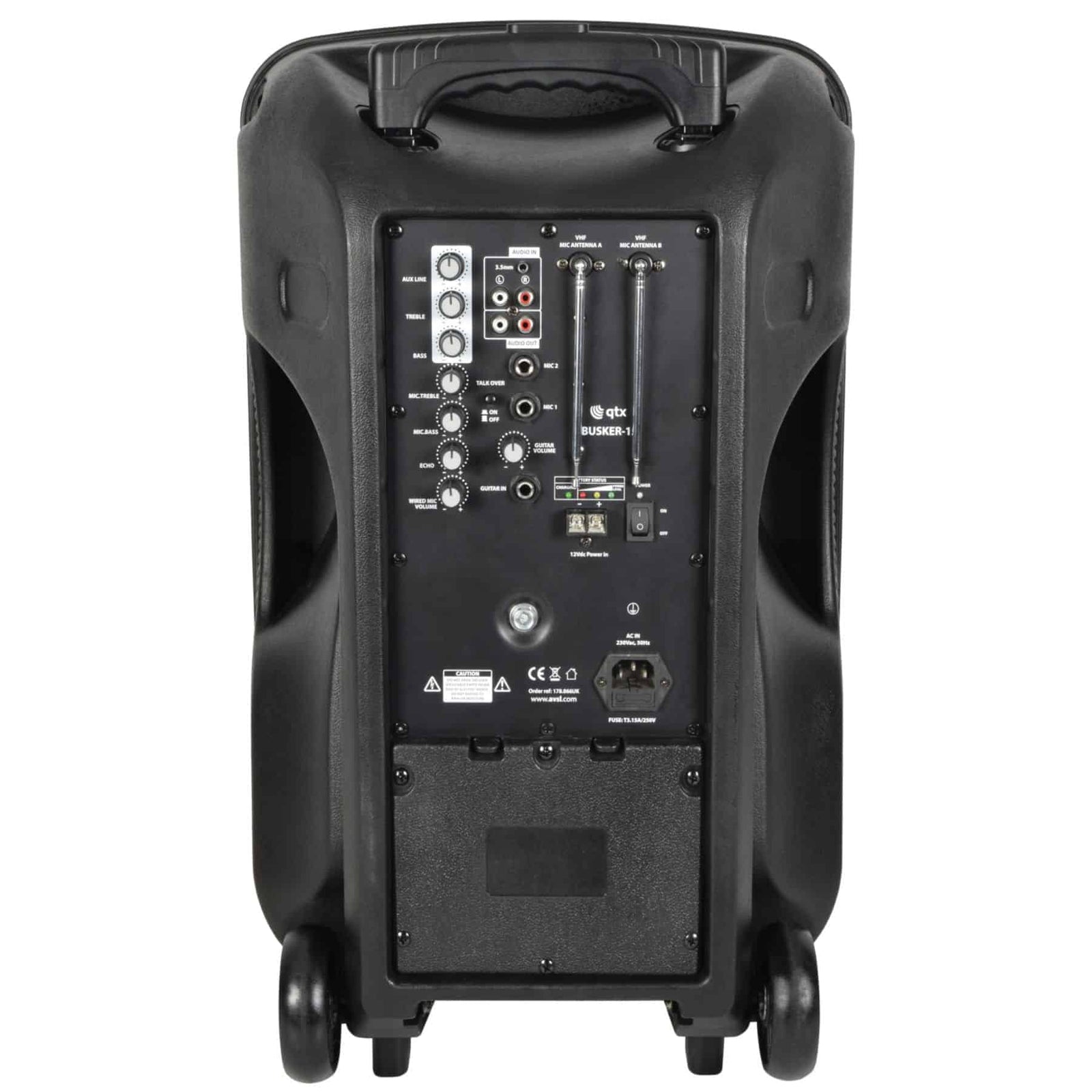 BUSKER 12-80w PA Recharge/Mains